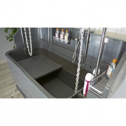 Complete Elevating Electrical bath - Foot control - splashback -MPB20+G-AGC-CREATION