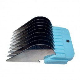 STAINLESS STEEL COMB GUIDES - USABLE WITH 9-2 mm AND 10-1,5 mm BLADE - 25 mm -T025-25-AGC-CREATION