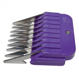 STAINLESS STEEL COMB GUIDES - USABLE WITH 9-2 mm AND 10-1,5 mm BLADE - 6 mm -T025-6-AGC-CREATION