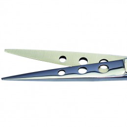 Right handed straight scissors 15 cm, with finger rest -P102-AGC-CREATION