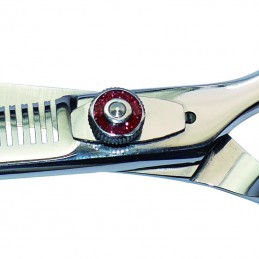 Single edge thinning scissors 15.5 cm, with finger rest -P101-AGC-CREATION