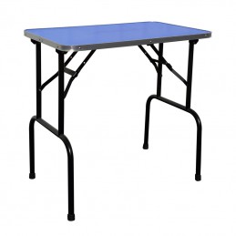 TABLE PLIANTE 80 X 50 CM HAUTEUR 95cm - BLEU -MZ80BB-AGC-CREATION