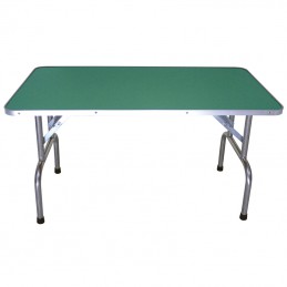 WOODEN FOLDING TABLE 120x60 cm HEIGHT 67 cm - GREEN -M121BV-AGC-CREATION