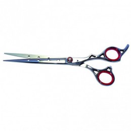 Right handed straight scissors 19 cm, with finger rest -P105-AGC-CREATION
