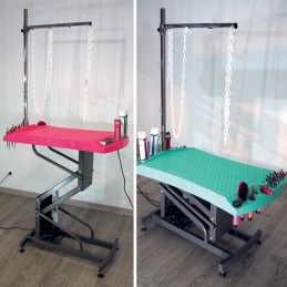 TABLE EVOLUTECH100 ELEVATRICE CHASSIS ELECTRIQUE - FUCHSIA -M828F-AGC-CREATION