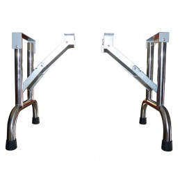 Evolutech bath - stainless steel folding stand - FUSHIA -M703F-AGC-CREATION