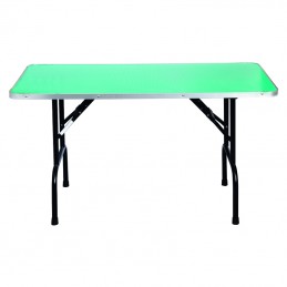 TABLE PLIANTE 120 X 60 CM HAUTEUR 66cm - VERT -MZ120BV-AGC-CREATION
