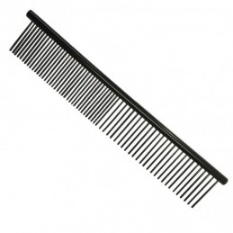 Double fine and medium metal comb 19 cm -P039-AGC-CREATION
