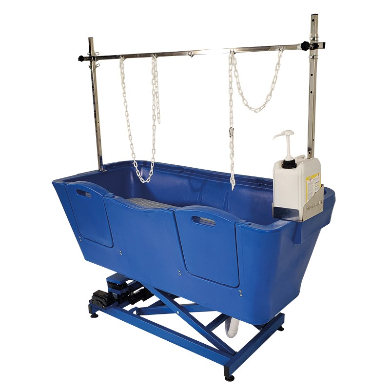 copy of AGC polyethylene bathtub - Electric frame lift - ROYAL BLUE -M852B-AGC-CREATION