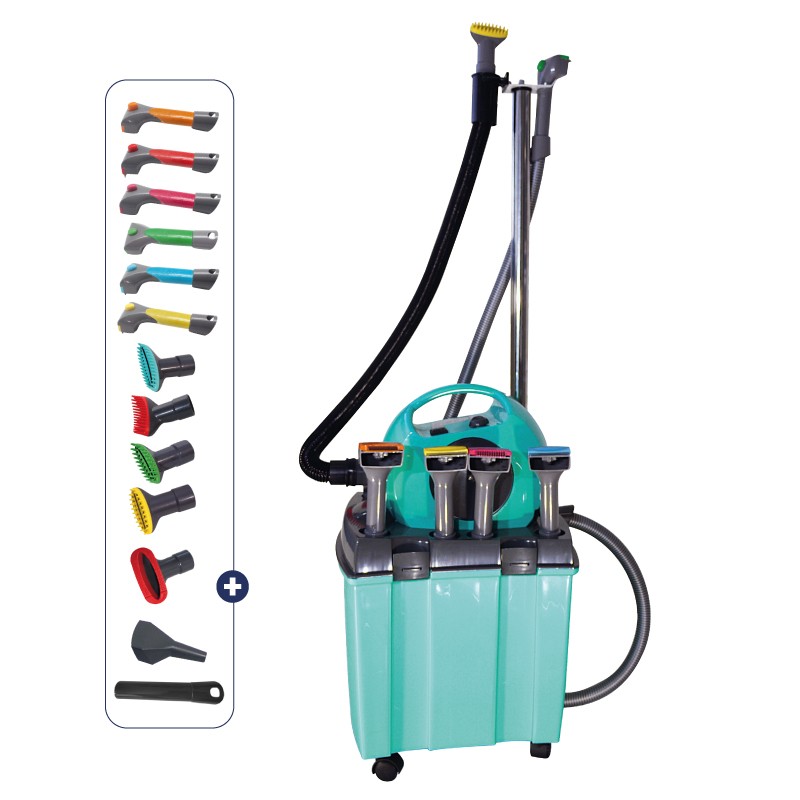GROOMING STATION kit - BTS2400 with stand support for tube - TURQUOISE -M929-AGC-CREATION