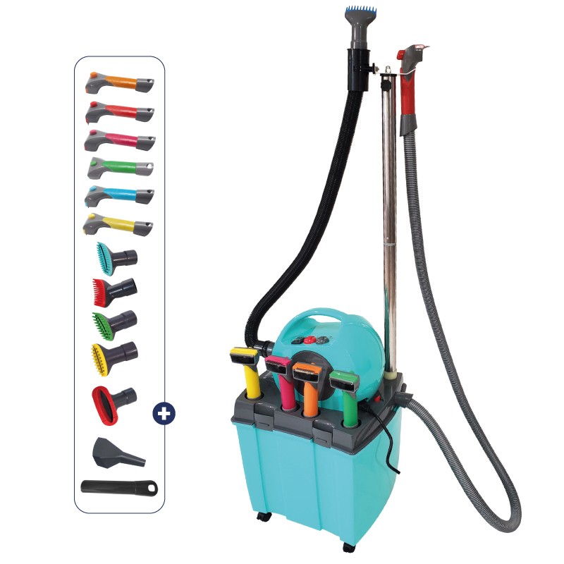 GROOMING STATION kit - BTS3000 with support for tube - TURQUOISE -M931-AGC-CREATION
