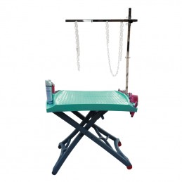 EVOLUTECH100 - BY HAND ADJUSTABLE TABLE - EVOLUTECH STAND - TURQUOISE -M831-AGC-CREATION