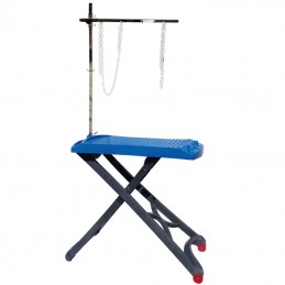 EVOLUTECH100 - BY HAND ADJUSTABLE TABLE - EVOLUTECH STAND - ROYAL BLUE -M861-AGC-CREATION
