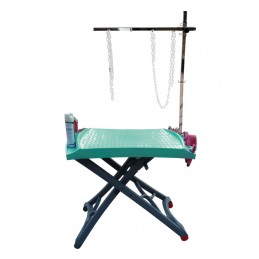 EVOLUTECH100 - ELECTRIC ADJUSTABLE TABLE - EVOLUTECH STAND - TURQUOISE -M832-AGC-CREATION