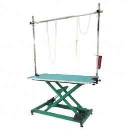 ELECTRIC X-FRAME LIFT TABLE - GREEN -M892-AGC-CREATION