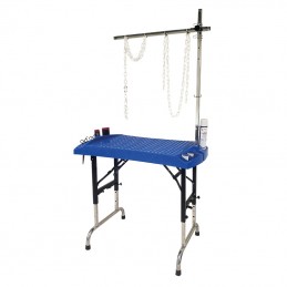 Evolutech100 folding table - Adjustable - ROYAL BLUE -M103-AGC-CREATION