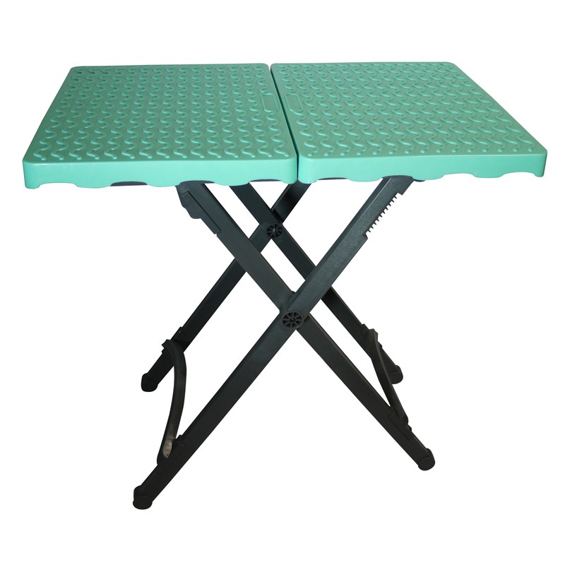 FOLDING “NOMADE” TABLE - Turquoise -M806-AGC-CREATION