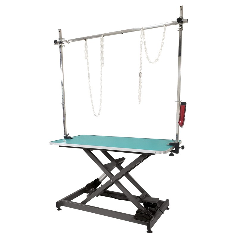 ELECTRIC X-FRAME LIFT TABLE - GREEN -M892-AGC-CREATION