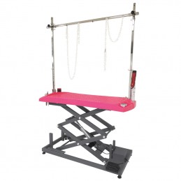 TABLE EVOLUTECH130 ELEVATRICE CHASSIS ELECTRIQUE GRANDE VARIATION - FUCHSIA -M825-AGC-CREATION