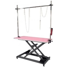 ELECTRIC X-FRAME LIFT TABLE - PINK -M895-AGC-CREATION