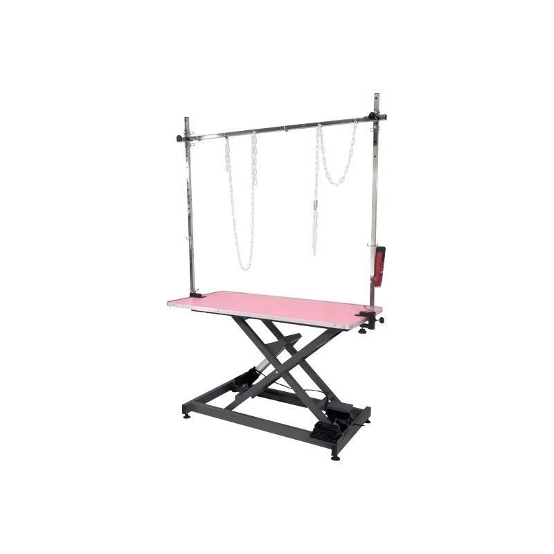 ELECTRIC X-FRAME LIFT TABLE - PINK -M895-AGC-CREATION
