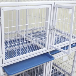 Cage de gardiennage Grand modèle 3 modules -M838D-AGC-CREATION
