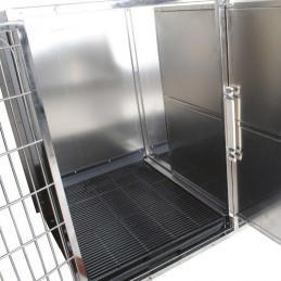 Stainless steel guard cages Size S -PC-101S-AGC-CREATION