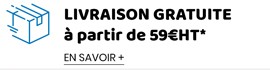 LIVRAISON GRATUITER